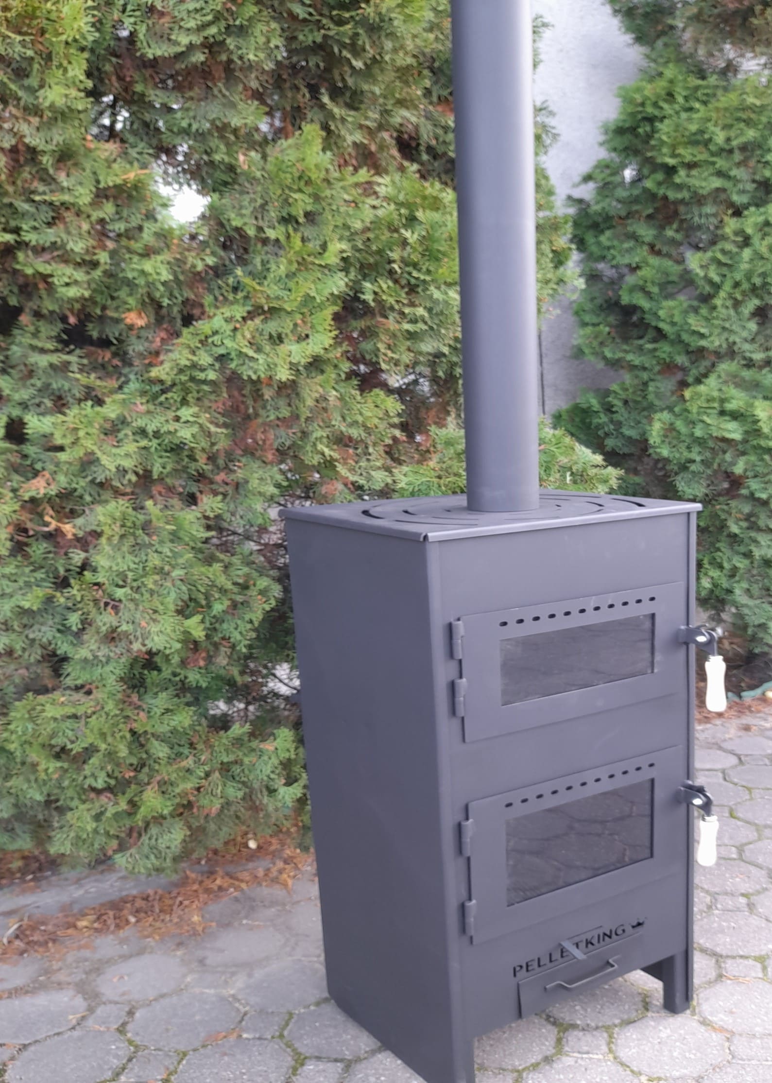 Kominek z piecem do pizzy